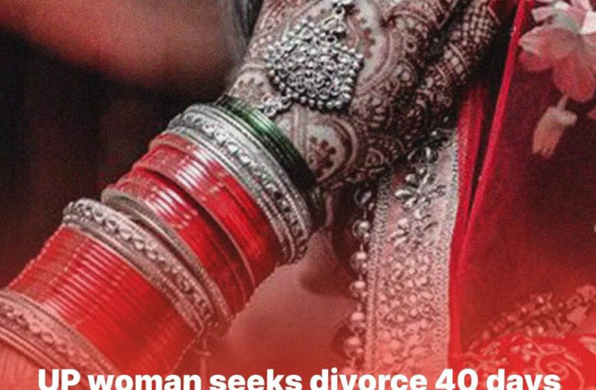 woman in Uttar Pradesh’s Agra has sought divorce from her husband just 40 days after their wedding, citing his severe lack of personal hygiene.