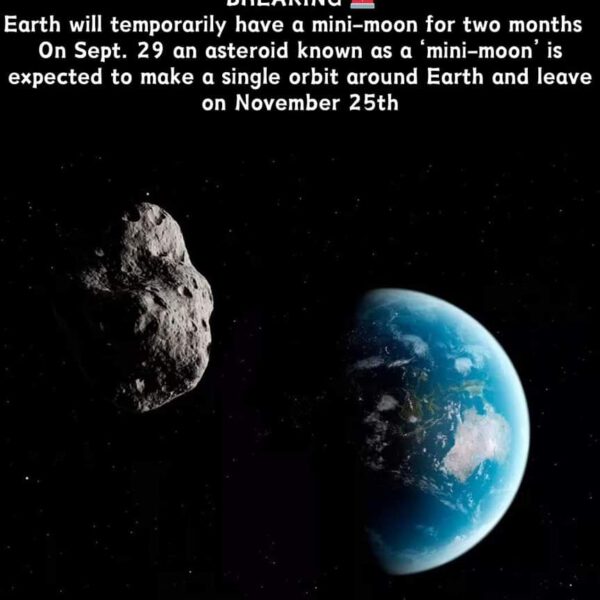 BREAKING : Earth will temporarily have a mini-moon for two months